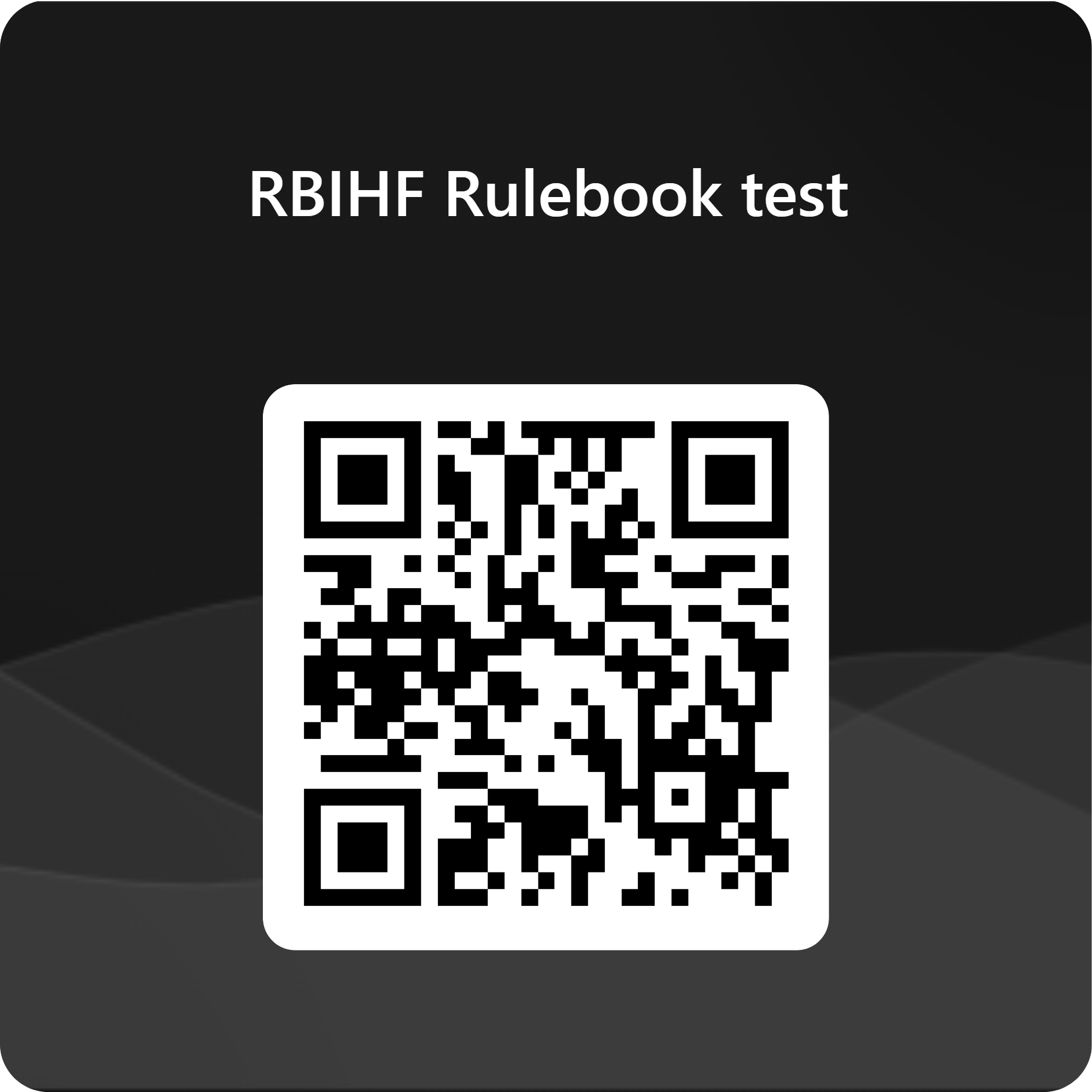 QR code RB Test 25 26